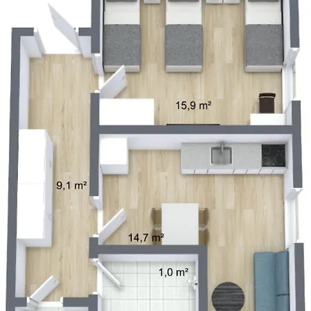 Wuerzburg Altbau-Citylofts Exterior photo