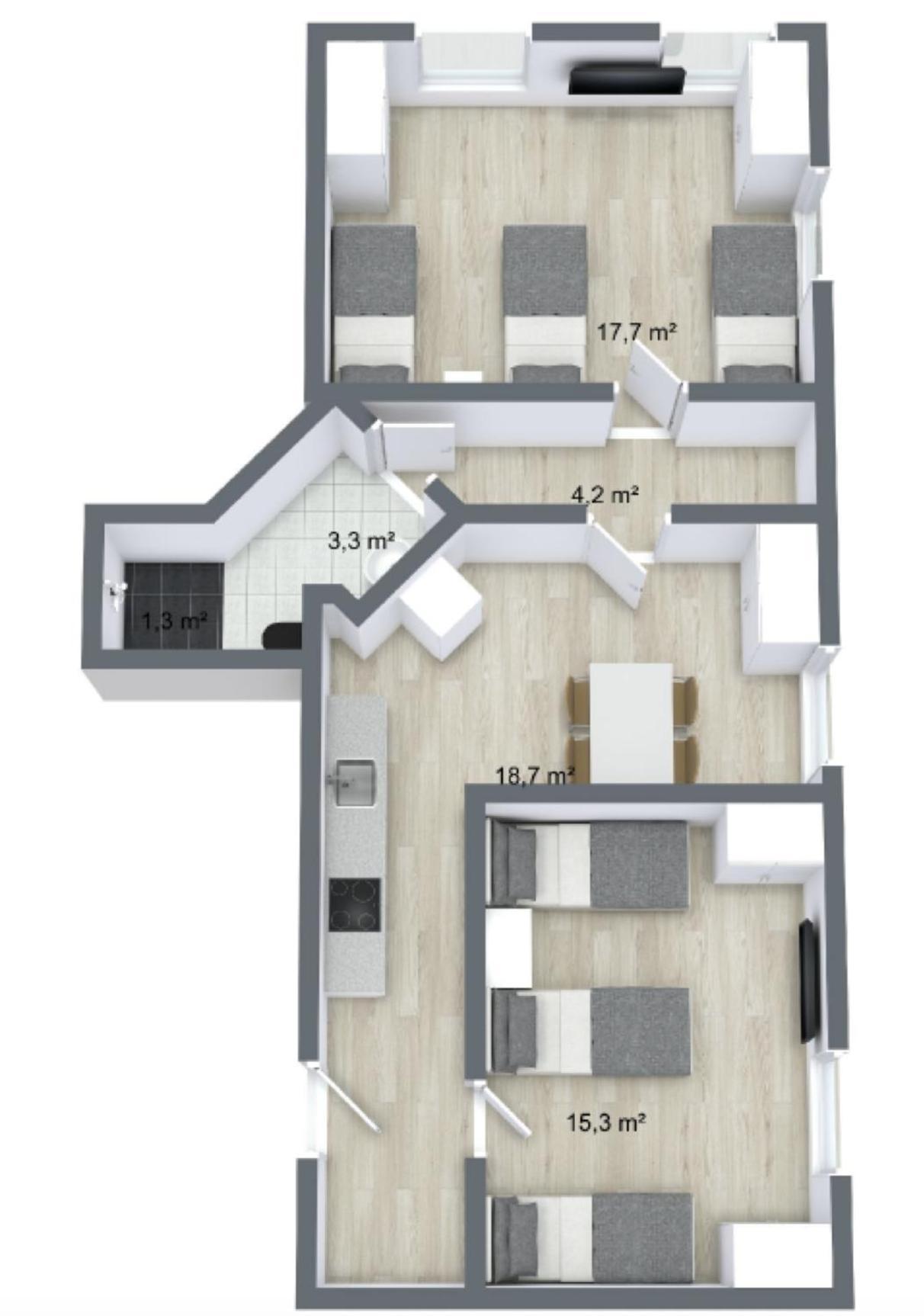 Altbau-citylofts Apartment